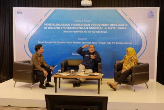 Kepala Dinas ESDM Jateng Apresiasi PT Semen Gresik dalam Penerapan ‘Good Mining Practice’