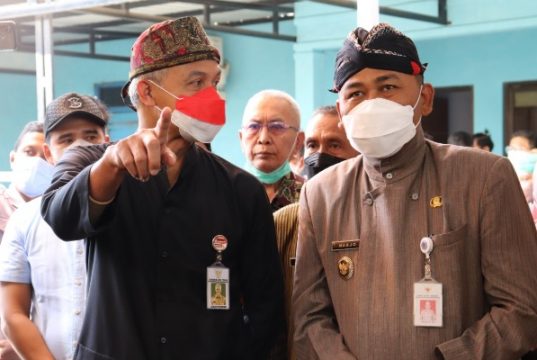 Resmikan Rumah Sigap, Ganjar Ingatkan Program 5 Eng