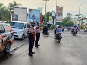Polres Tegal Kota Gelar Giat Pos Ambang Gangguan Pagi