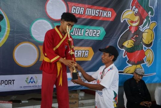Azka Aisar Rafi Pesilat Terbaik Putra Tingkat SD Open Tournament Piala Bupati Blora