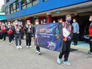 Yuspahruddin Memimpin Parade Kontingen Persatuan Tenis Pengayoman Kanwil Jateng