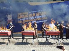 Bea Cukai Kudus Musnahkan Rokok Ilegal Senilai Rp 8,1 Miliar
