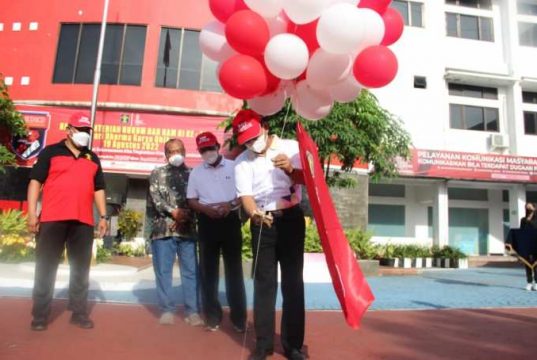 Ini Pesan Kakanwil Kemenkumham Jateng pada Pembukaan Pertandingan Olahraga Peringatan HDKD ke-77