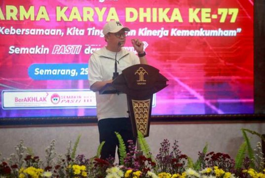 Rangkaian Kegiatan HDKD Ke-77, Kadivmin Berharap Makin Terbangun Kebersamaan