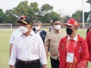 Menko PMK Muhadjir Effendy dan Andi Herman Tinjau Kesiapan Para Atletik di Solo