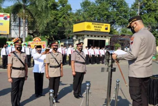 Jabatan Kasat Reskrim Polres Tegal Diserahterimakan