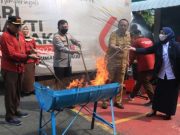 Kejari Tegal Musnahkan Ratusan Barang Bukti Hasil Kejahatan
