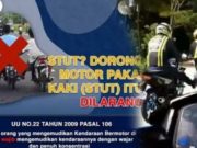 Stut Motor Bakal Kena Tilang? Ini Penjelasan Direktur Lalu Lintas Polda Metro