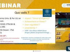 Dewan Profesor UNS Gelar Webinar Bahas Kode Etik