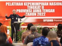 Ganjar Gembleng ASN melalui Pelatihan Kepemimpinan Nasional