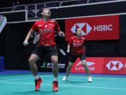 Rinov/Pitha Menangi Laga Pembuka