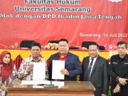 FH USM-Ikadin Jateng Jalin Kerja Sama, Dr Amri: Berusaha Jadi Fakultas Hukum yang Unggul