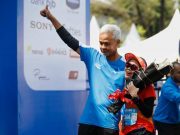 Finish sebagai Debutan, Atikoh Ganjar Pranowo Ukir Rekor Individu Kelas Full Marathon