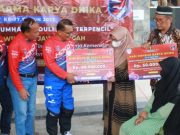 Gelar Fun Touring Tour de Java, Kemenkumham Jateng Lakukan Bhakti Sosial