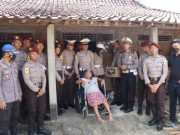 Polres Klaten dan Taruna Akpol Bakti Sosial, Berikan Kursi Roda untuk Warga