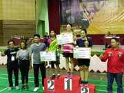 Ini Para Juara LevelUp Badminton Championship, Hadiah Diserahkan Tontowi Ahmad