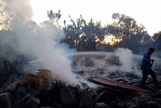 4 Rumah Terbakar di Grobogan, Tiga Ludes Satu Hangus
