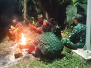 Di Karangtengah Wonogiri, Petugas Ronda Menyalakan Perapian