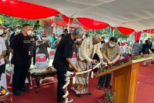 Percantik Wajah Kota Semarang, Prasasti Bank Jateng Diresmikan