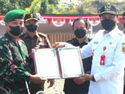 Hasil TMMD Sengkuyung Diserahkan Dandim ke Bupati Wonogiri