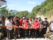 Bupati Kebumen Resmikan Jalan Giritirto Tembus Banjarnegara