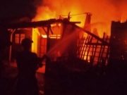 Dinihari Tadi, Enam Rumah Ludes Terbakar di Slawi