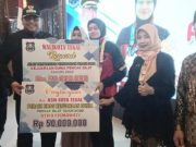 Atifa Mendapat Bonus Rp 100 Juta dari Walikota dan ASN Kota Tegal
