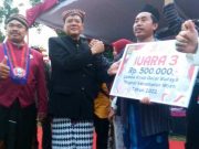 Kirab Gelar Budaya Swadaya Mandiri Masyarakat Bentuk Syukur Kecamatan Mijen Semarang