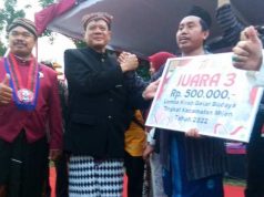 Kirab Gelar Budaya Swadaya Mandiri Masyarakat Bentuk Syukur Kecamatan Mijen Semarang