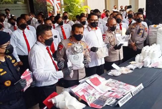 Polda Jateng Berhasil Ungkap Jaringan AKAP dan Jaringan Internasional Peredaran Narkoba