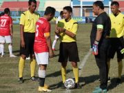 Walikota Tegal Jadi Kiper pada Turnamen Sepak Bola Sedekah Laut
