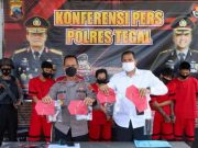 Sat Narkoba Polres Tegal Amankan 4,78 Gram Sabu dan 6 Tersangka