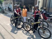 Sat Samapta Polres Tegal Kota Aktifkan Patroli Bersepeda
