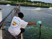 Persiapkan Diri Terjun ke Lingkungan Fluktuaktif, Belasan Lulusan PTN di Indonesia Ini Ikuti Pelatihan Pegawai Tambak Udang