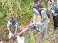 Paser Mania Tegal Tebar 2.000 Benih Ikan Nila di Sungai Ketiwon