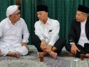 Rektor USM dan Pembina YAU Ir Soeharsojo Sowan ke Gus Mus
