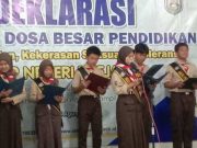 SMP Negeri 1 Kejajar Deklarasikan Anti Tiga Dosa Besar Pendidikan, Apa Saja?