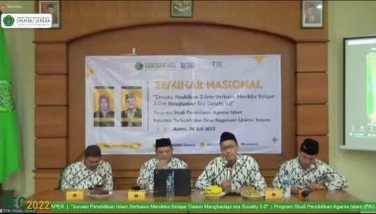 Hadapi Era Society 5.0 dengan Bangun Inovasi Pendidikan Islam, FTIK Unisnu Selenggarakan Seminar Nasional