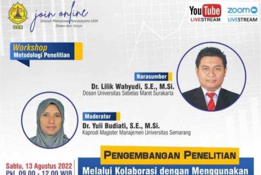 USM Akan Gelar Workshop Metodologi Penelitian