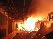 Petugas Belum Temukan Penyebab Pasti Kebakaran Pasar Sedo