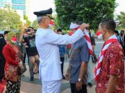 Eks Napiter Ikuti Upacara HUT Ke-77 Kemerdekaan RI