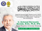 ”Selamat Jalan Pak Dardak, Ilmu yang Engkau Bagikan Tak Akan Kami Lupakan”
