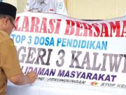 SMP Negeri 3 Kaliwiro Gelar Deklarasi Tolak Tiga Dosa Besar Pendidikan