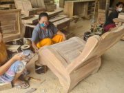 Pengusaha Furniture Jepara Sibuk Layani Pelanggan Baru Setelah Diunggah di Lapak Ganjar