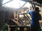 Rumah Berkonstruksi Kayu Terbakar di Truwolu Ngaringan, Kerugian Belasan Juta Rupiah
