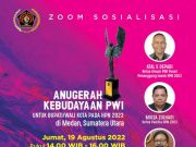 Anugerah Kebudayaan V PWI Pusat untuk Bupati/Wali Kota Inovator Pangan, Sandang, Papan