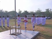 Pemdes Tubanan Gelar Upacara Perdana di Alun-alun Desa