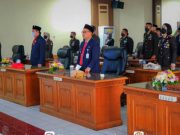 Wali Kota Beserta Jajaran Hadiri Rapat Paripurna Mendengarkan Pidato Presiden HUT Ke-77 RI