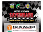 Nama Sirkuit Dian Rakashima Diminta Dikembalikan pada Hasil Lomba