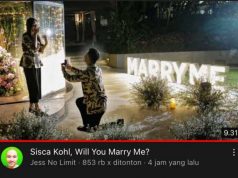 Jess No Limit Melamar Sisca Kohl Baru Unggah Foto Pertunangan yang Berlangsung Juni Lalu